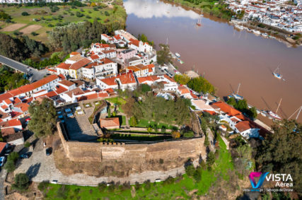 Fotografia Aerea das Muralhas de Alcoutim